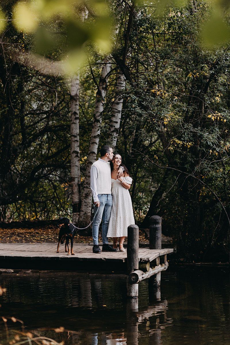 Fotografía de bodas natural